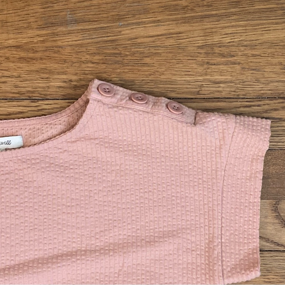 Madewell Ribbed Tee - Picture 4 of 12